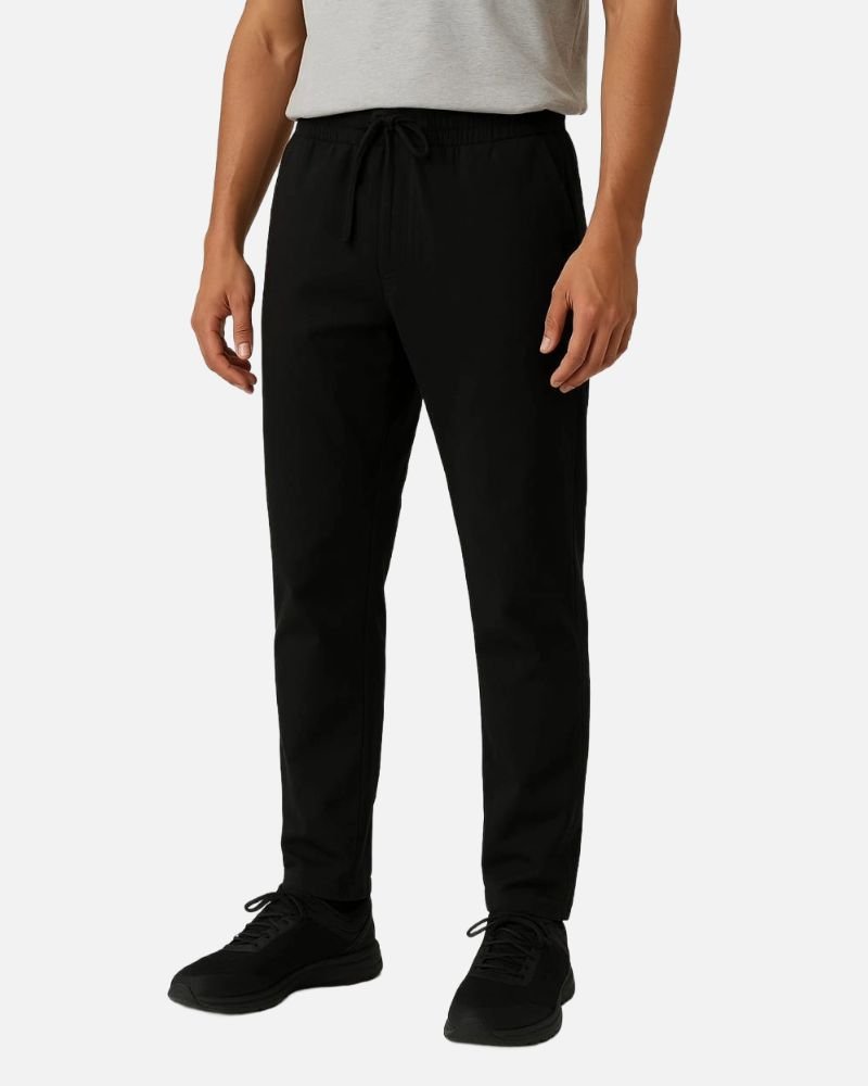 Men's slim fit Black jogger pants