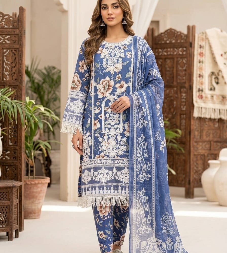 Stitched women Lawn Suits